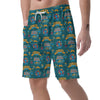 Circus Amusement Park Pattern Print Men's Shorts-grizzshop