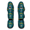 Circus Amusement Park Pattern Print Muay Thai Shin Guards-grizzshop