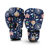 Circus Dream Pattern Print Boxing Gloves-grizzshop