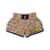 Circus Pattern Print Muay Thai Boxing Shorts-grizzshop