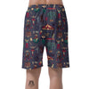 Circus Print Pattern Men's Shorts-grizzshop