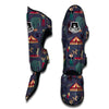 Circus Print Pattern Muay Thai Shin Guards-grizzshop