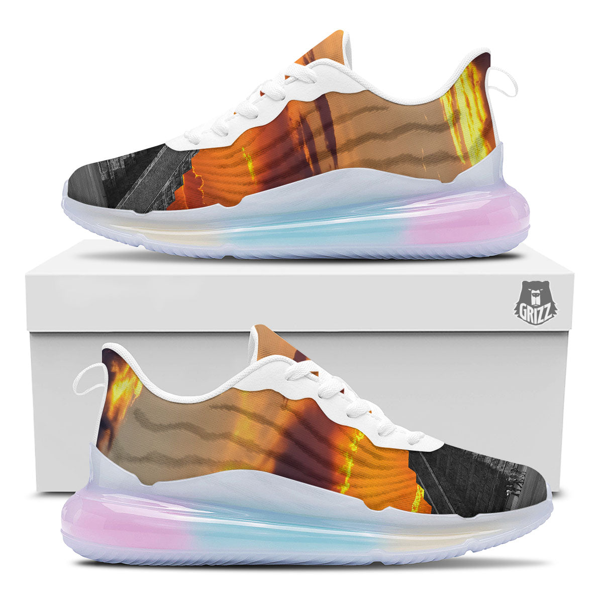 Civilization Mayan Print Running Sneakers-grizzshop