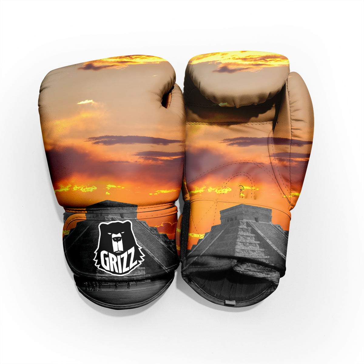 Civilization Mayan Print Pro Boxing Glove