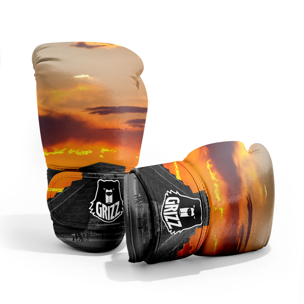 Civilization Mayan Print Pro Boxing Glove