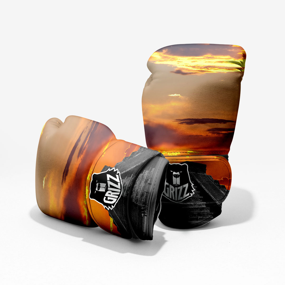 Civilization Mayan Print Pro Boxing Glove