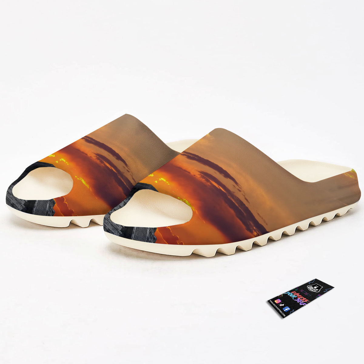 Civilization Mayan Print Sandals-grizzshop