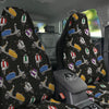 Classic Scooters Print Pattern Car Seat Covers-grizzshop