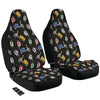 Classic Scooters Print Pattern Car Seat Covers-grizzshop