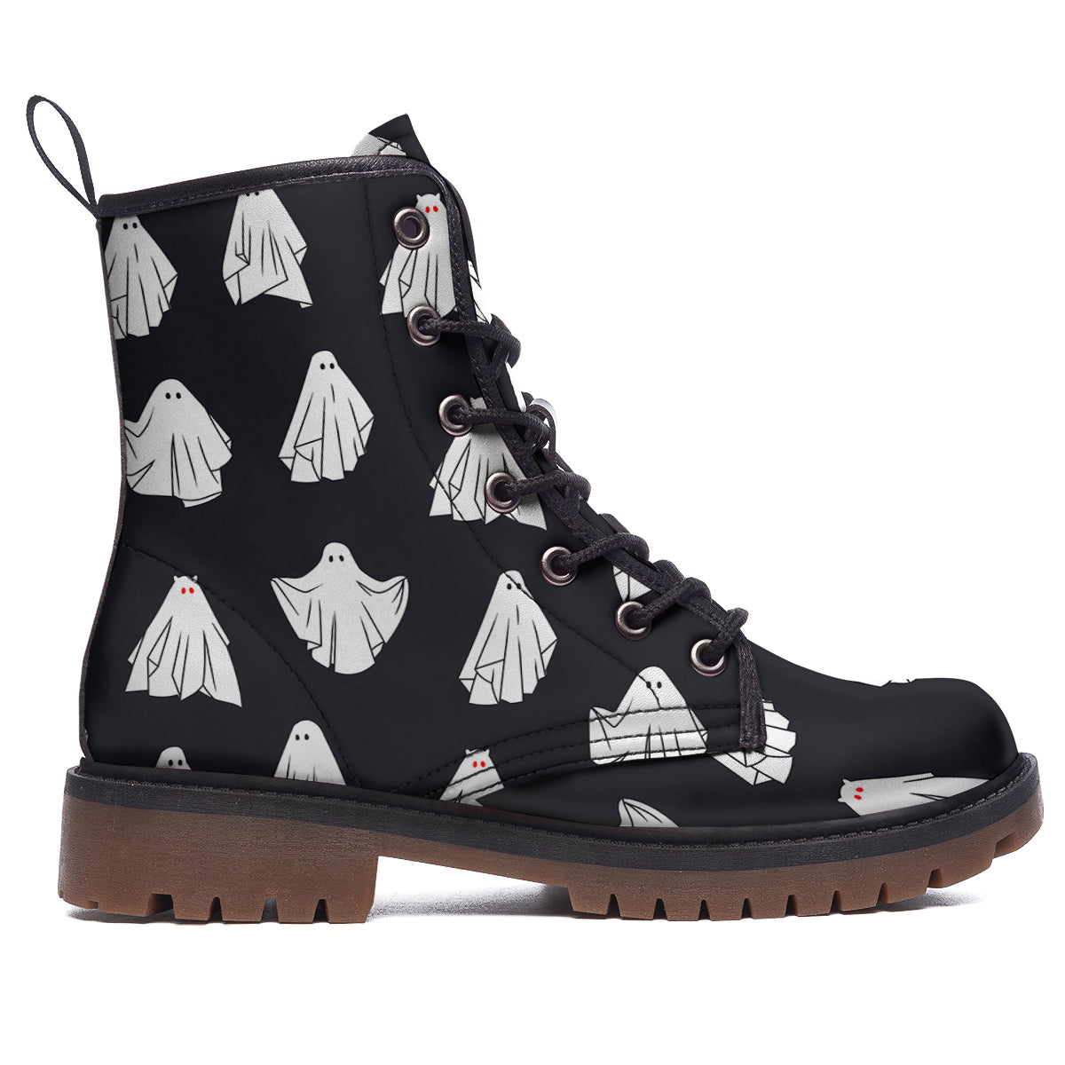 Cloth Ghosts Cartoon Print Pattern Work Boots-grizzshop