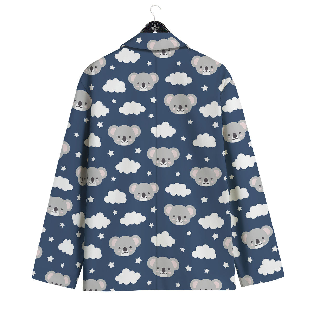Cloud And Koala Bear Print Pattern Men's Sport Coat-grizzshop