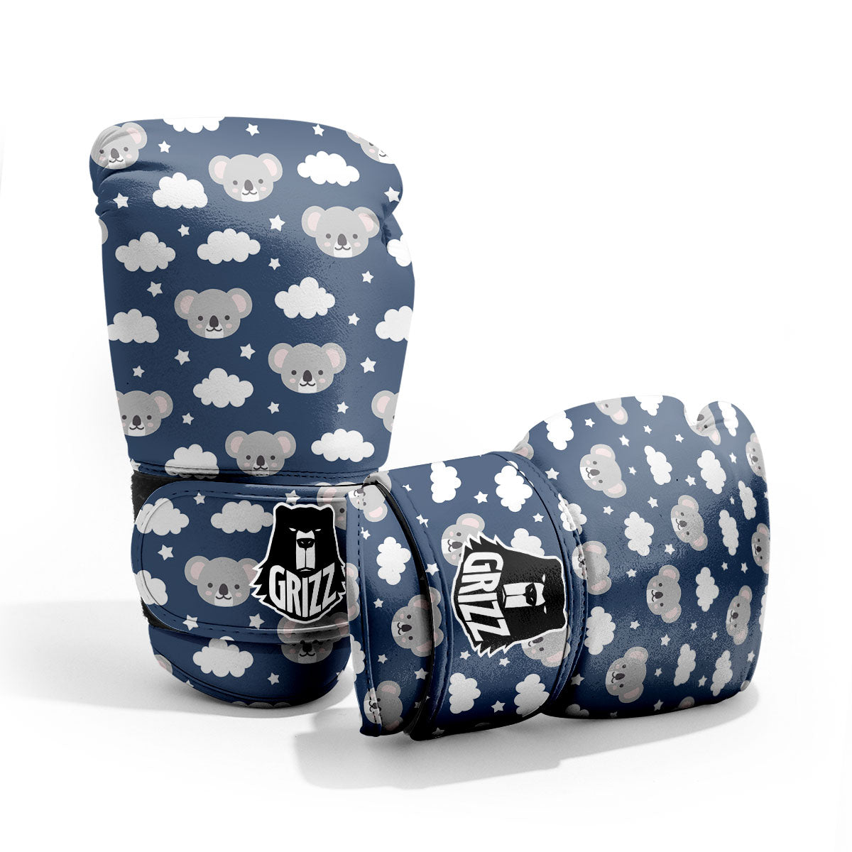 Cloud And Koala Bear Print Pattern Pro Boxing Glove