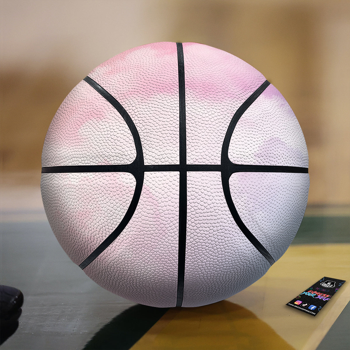 Cloud Coloful Print Basketball-grizzshop