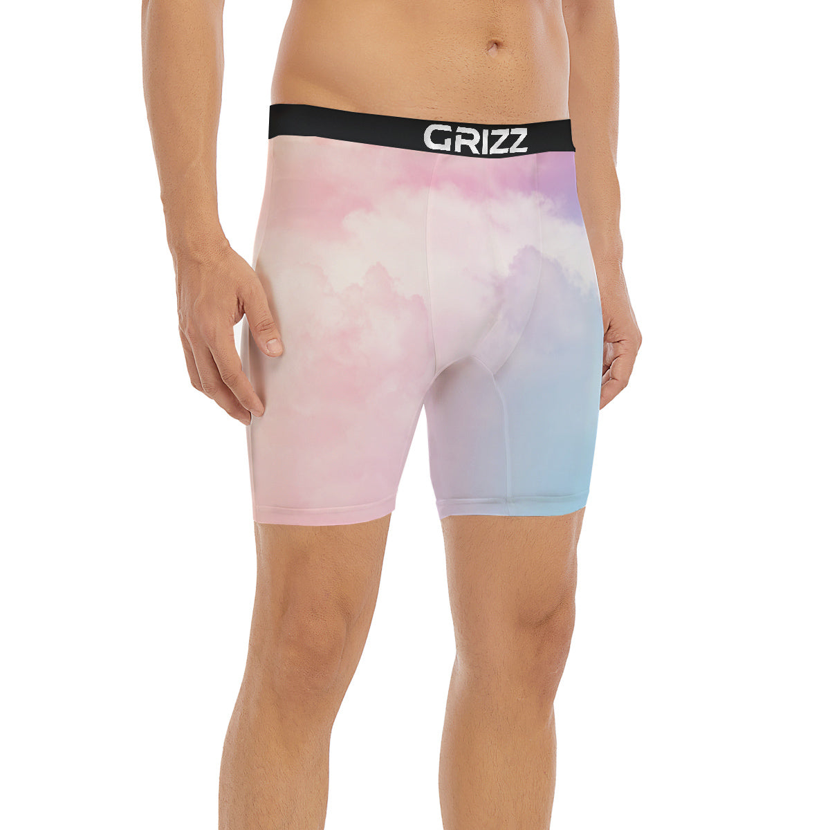 Cloud Coloful Print Boxer Briefs-grizzshop