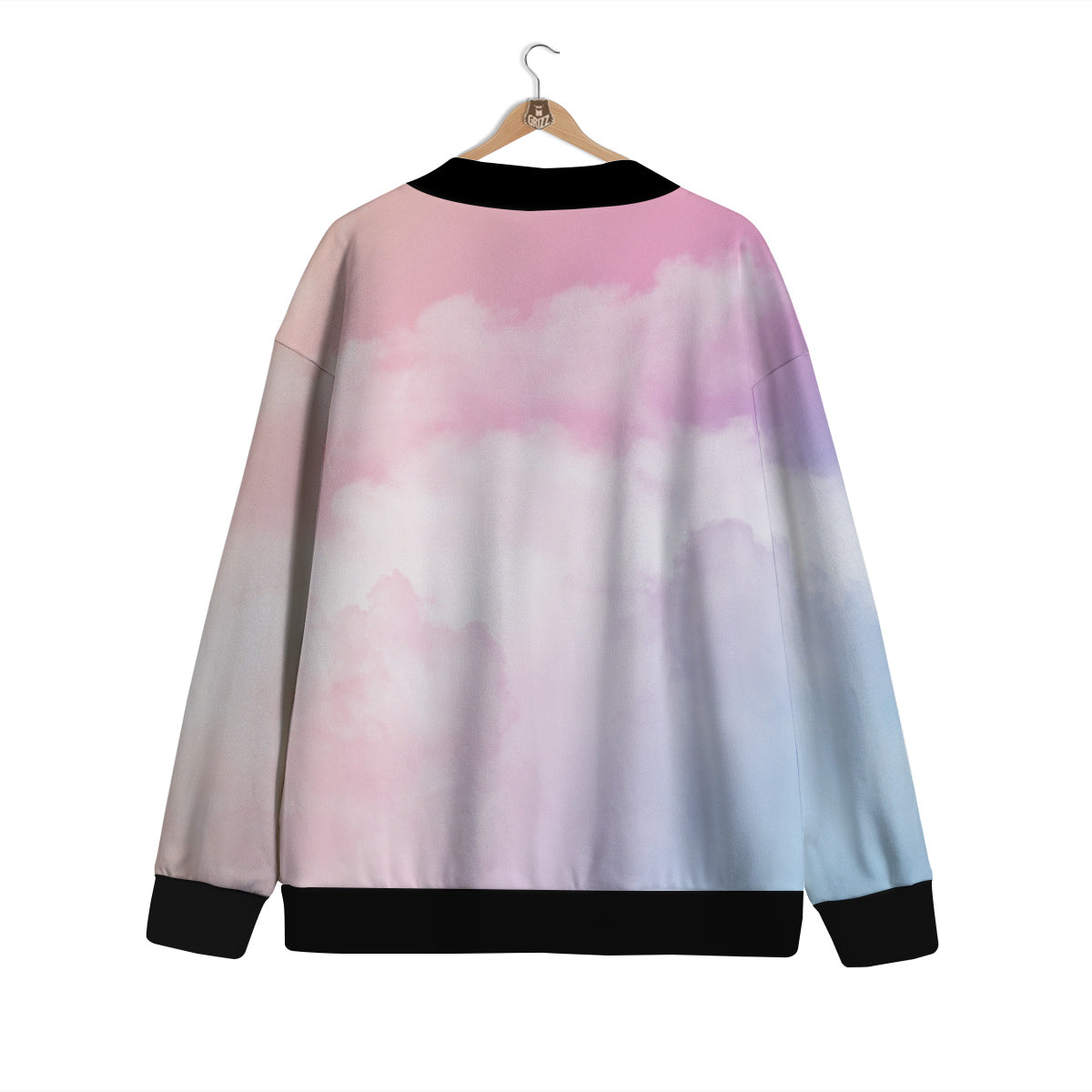 Cloud Coloful Print Cardigan-grizzshop