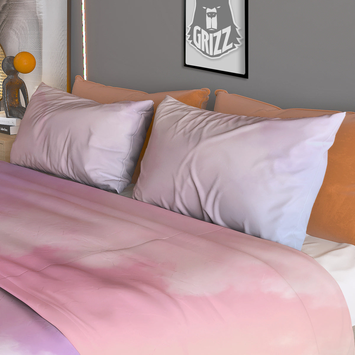 Digital Camo Desert Print Pattern Duvet Cover Bedding Set