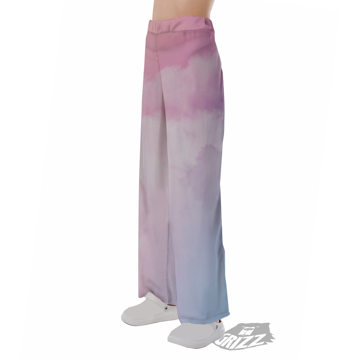 Cloud Coloful Print Pajama Pants-grizzshop
