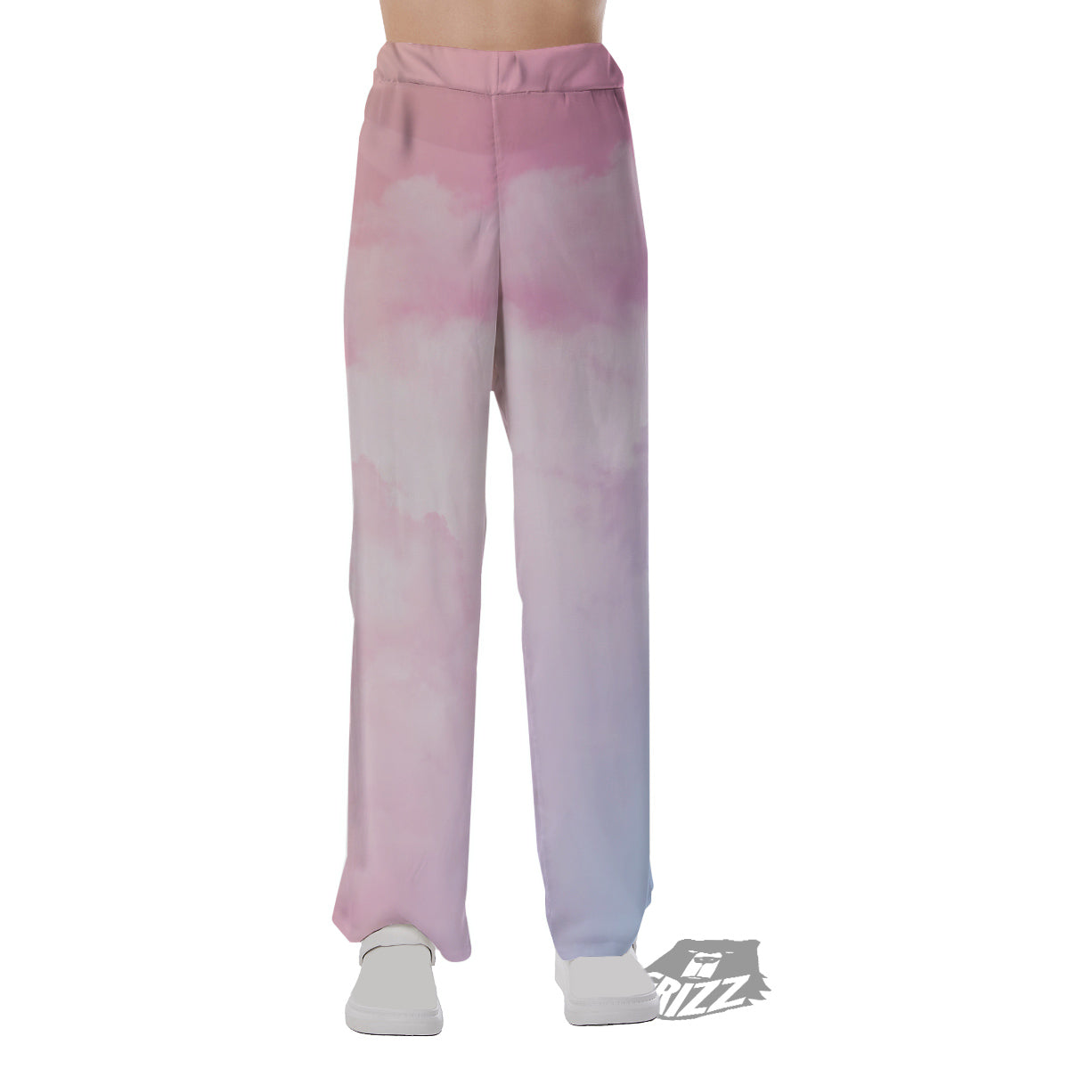 Cloud Coloful Print Pajama Pants-grizzshop