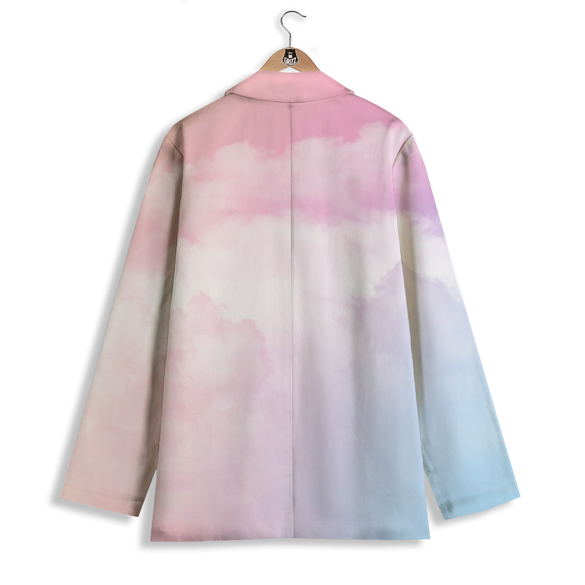 Cloud Coloful Print Women's Blazer-grizzshop