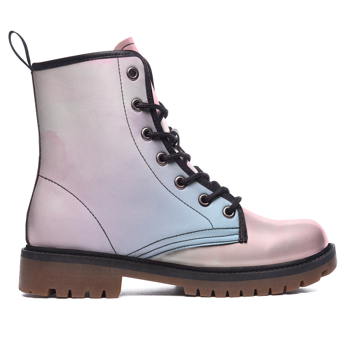 Cloud Coloful Print Work Boots-grizzshop