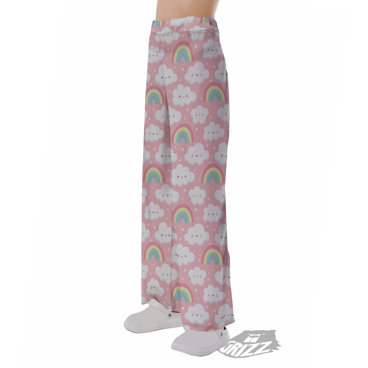 Cloud Cute Print Pattern Pajama Pants-grizzshop