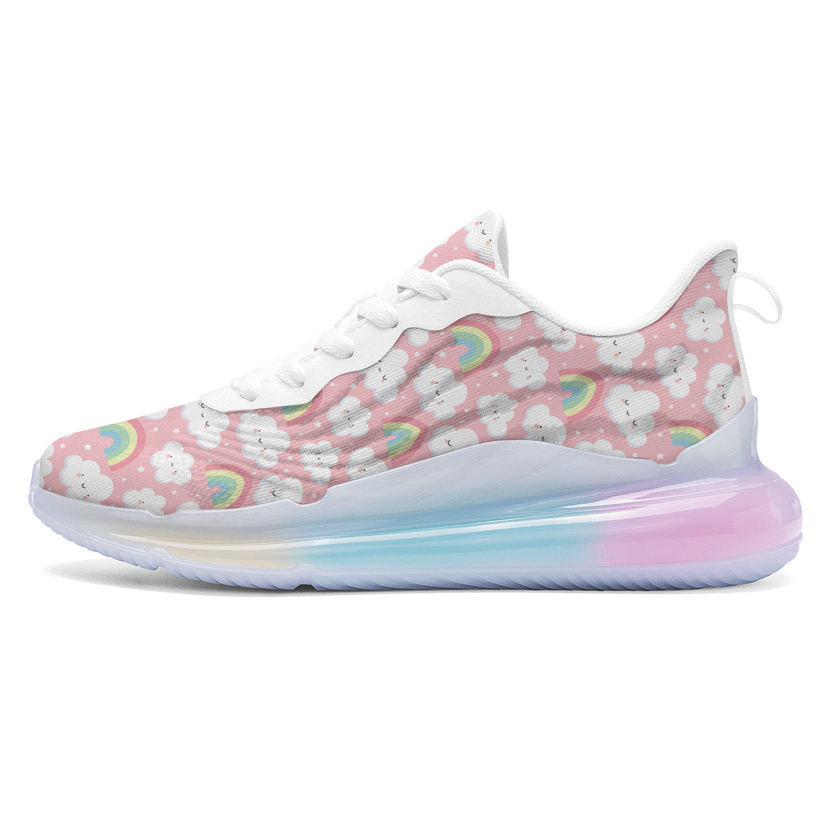 Cloud Cute Print Pattern Running Sneakers-grizzshop