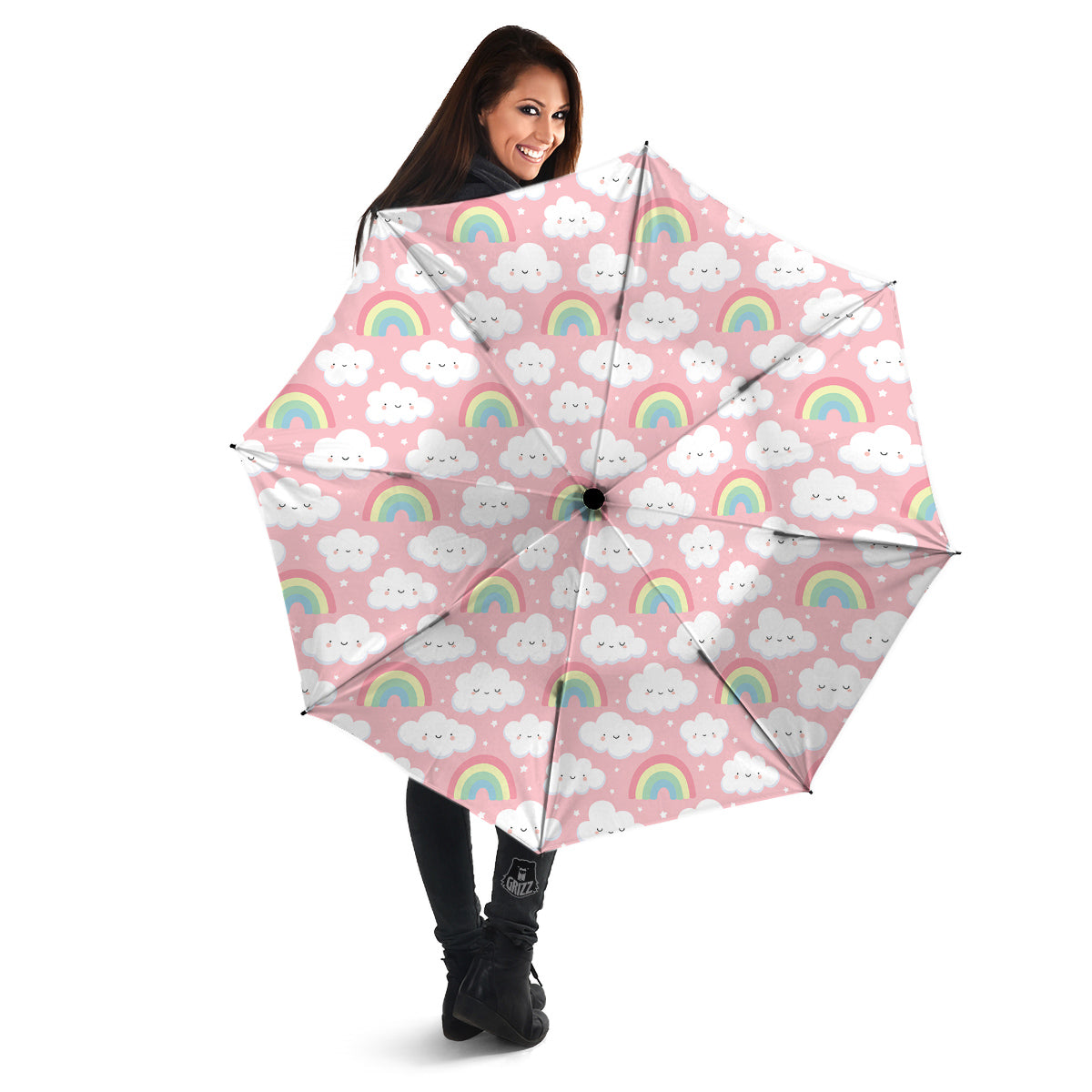 Cloud Cute Print Pattern Umbrella-grizzshop