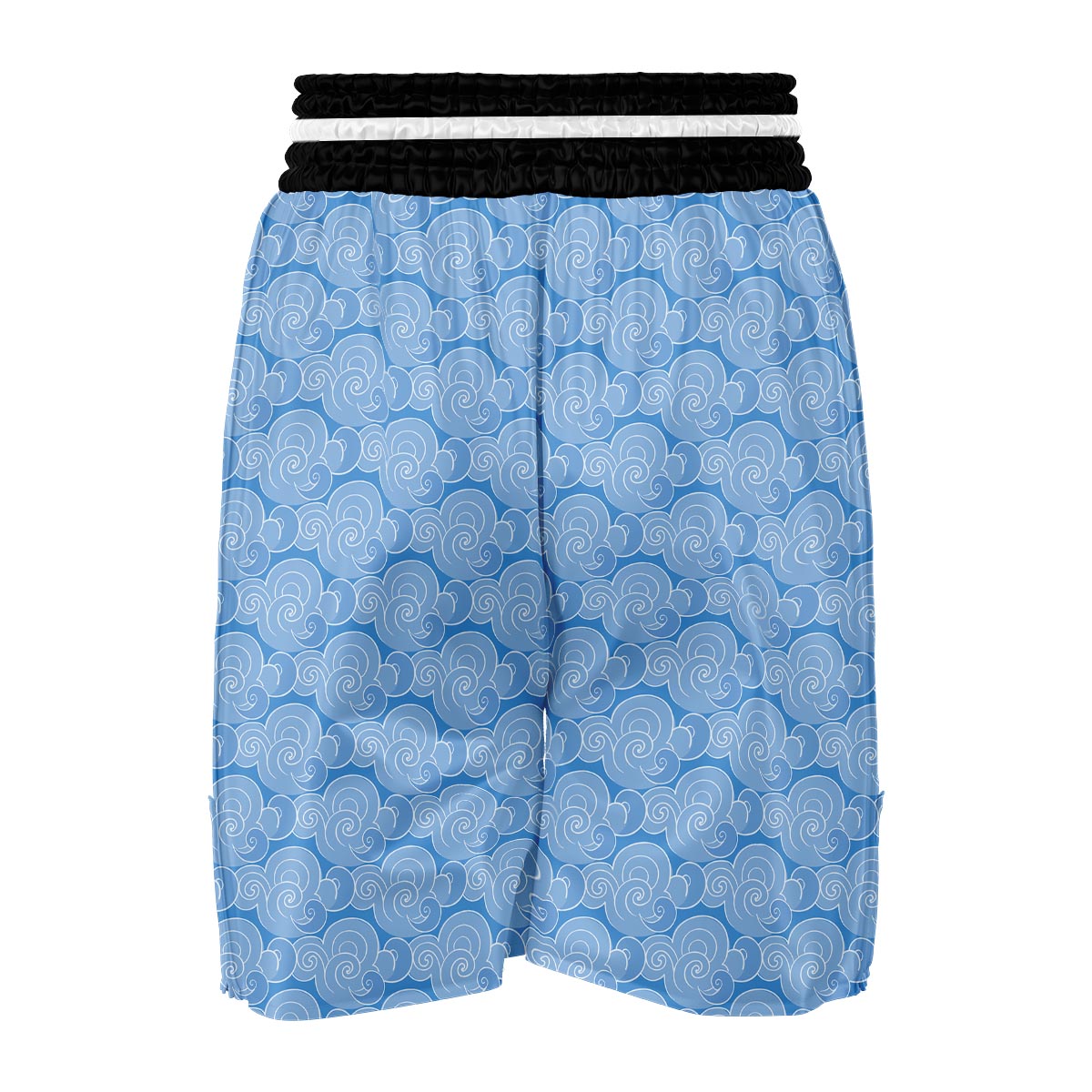 Cloud Pattern Print Boxing Shorts-grizzshop