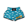 Cloud Print Pattern Muay Thai Boxing Shorts-grizzshop