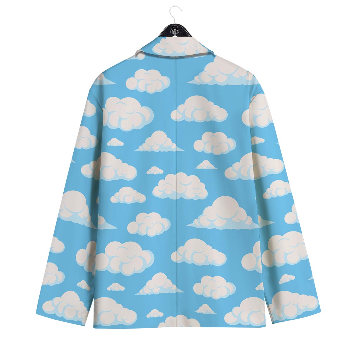 Cloud Sky Print Pattern Men's Sport Coat-grizzshop
