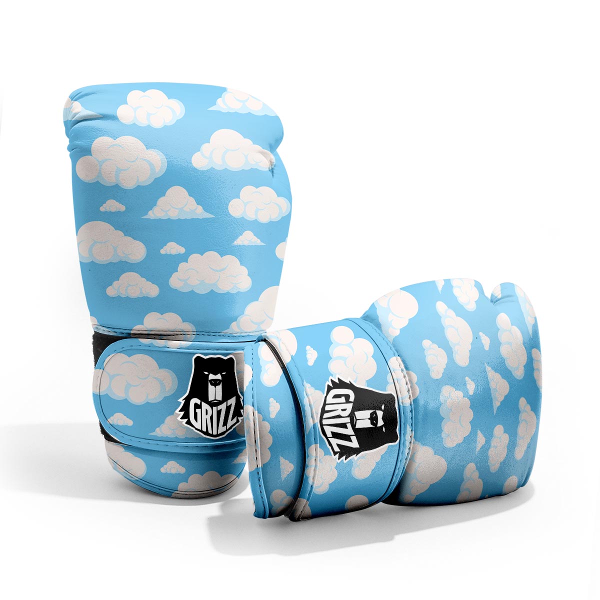 Cloud Sky Print Pattern Pro Boxing Glove