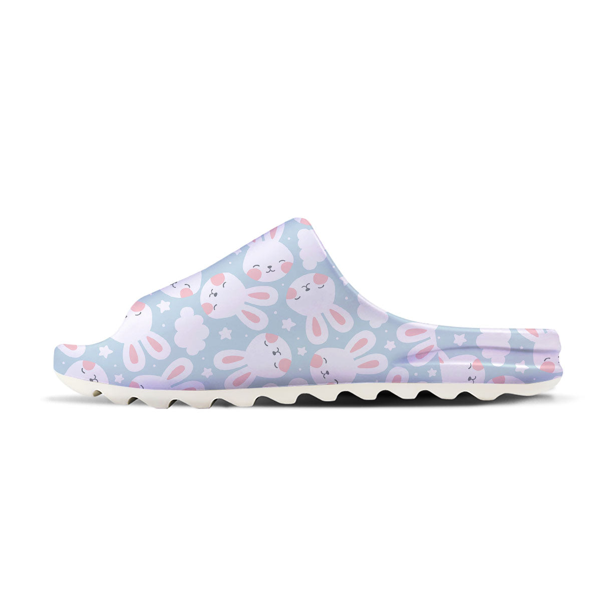 Cloud And Rabbit Print Pattern Sandals-grizzshop