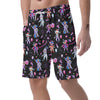 Clown Pattern Print Men's Shorts-grizzshop