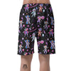 Clown Pattern Print Men's Shorts-grizzshop