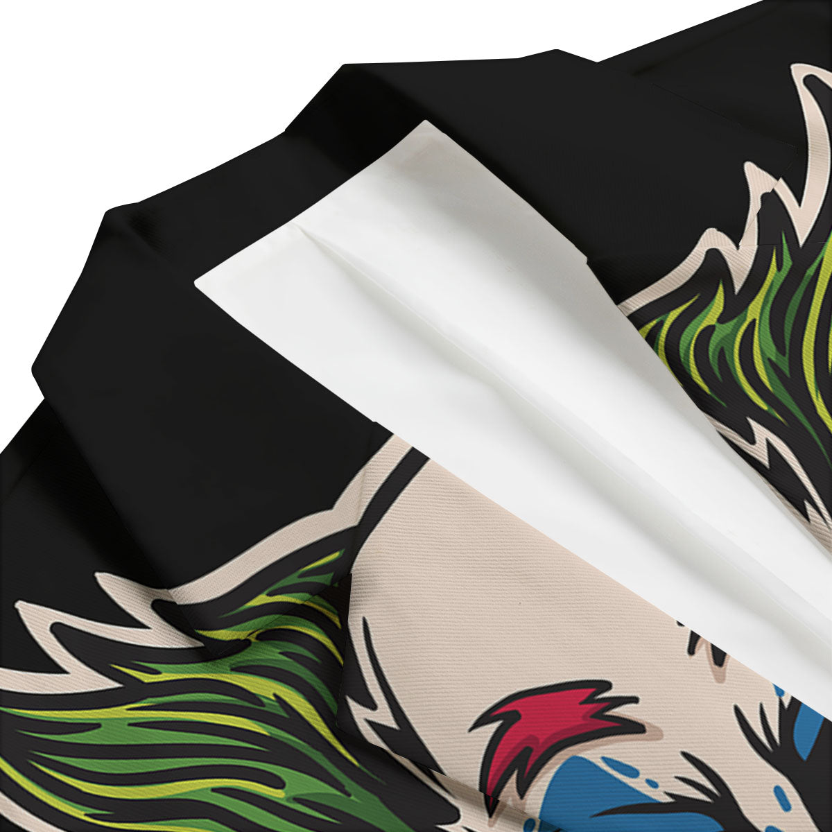 Clown Scary Cartoon Print Men's Blazer-grizzshop