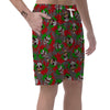 Clown Scary Pattern Print Men's Shorts-grizzshop