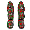 Clown Scary Pattern Print Muay Thai Shin Guards-grizzshop