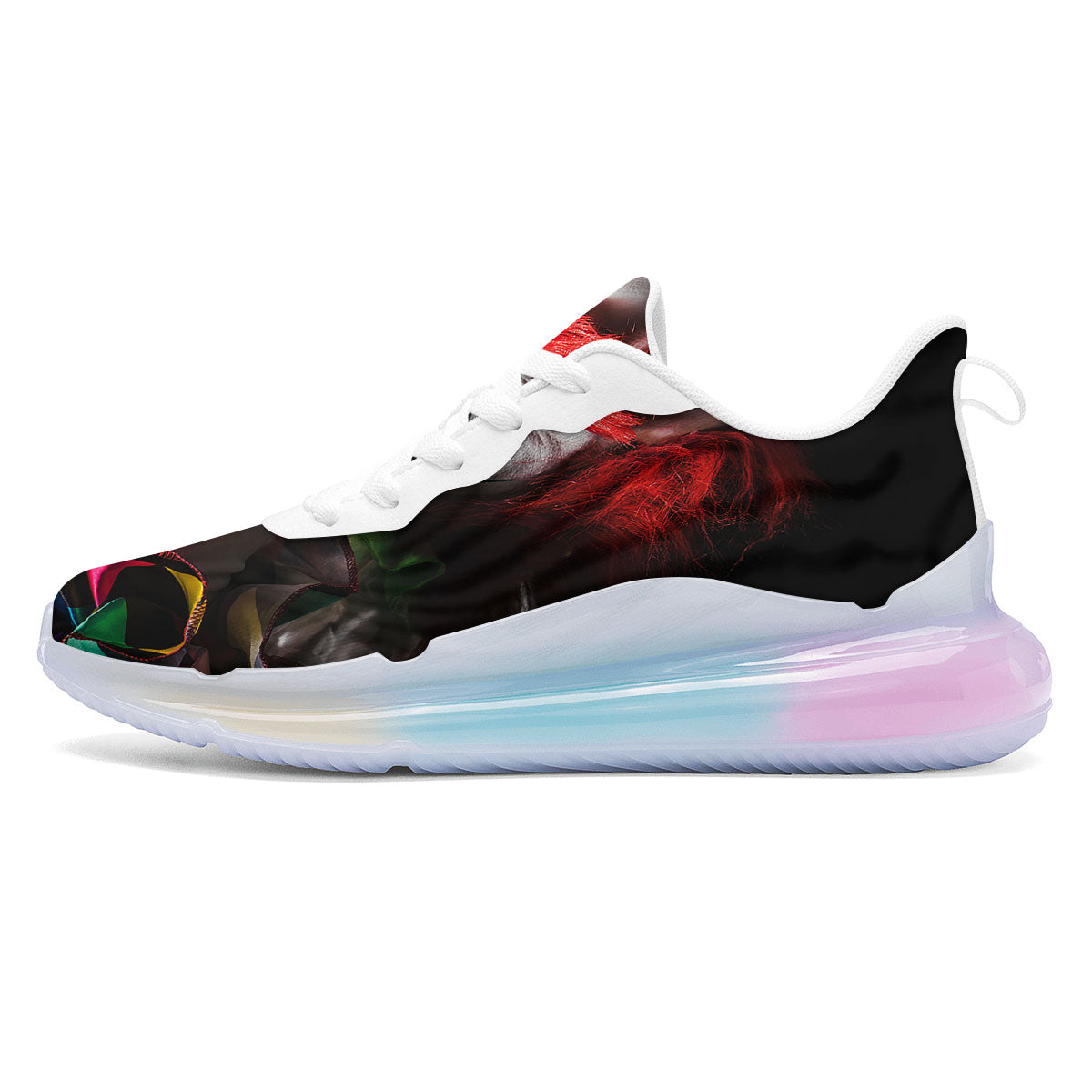Clown Scary Print Running Sneakers-grizzshop