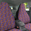 Clownfish Watercolor Purple Print Pattern Car Seat Covers-grizzshop