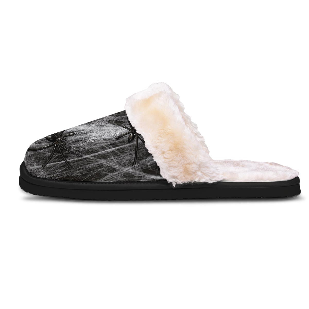 Cobweb And Toy Spiders Print Slippers-grizzshop