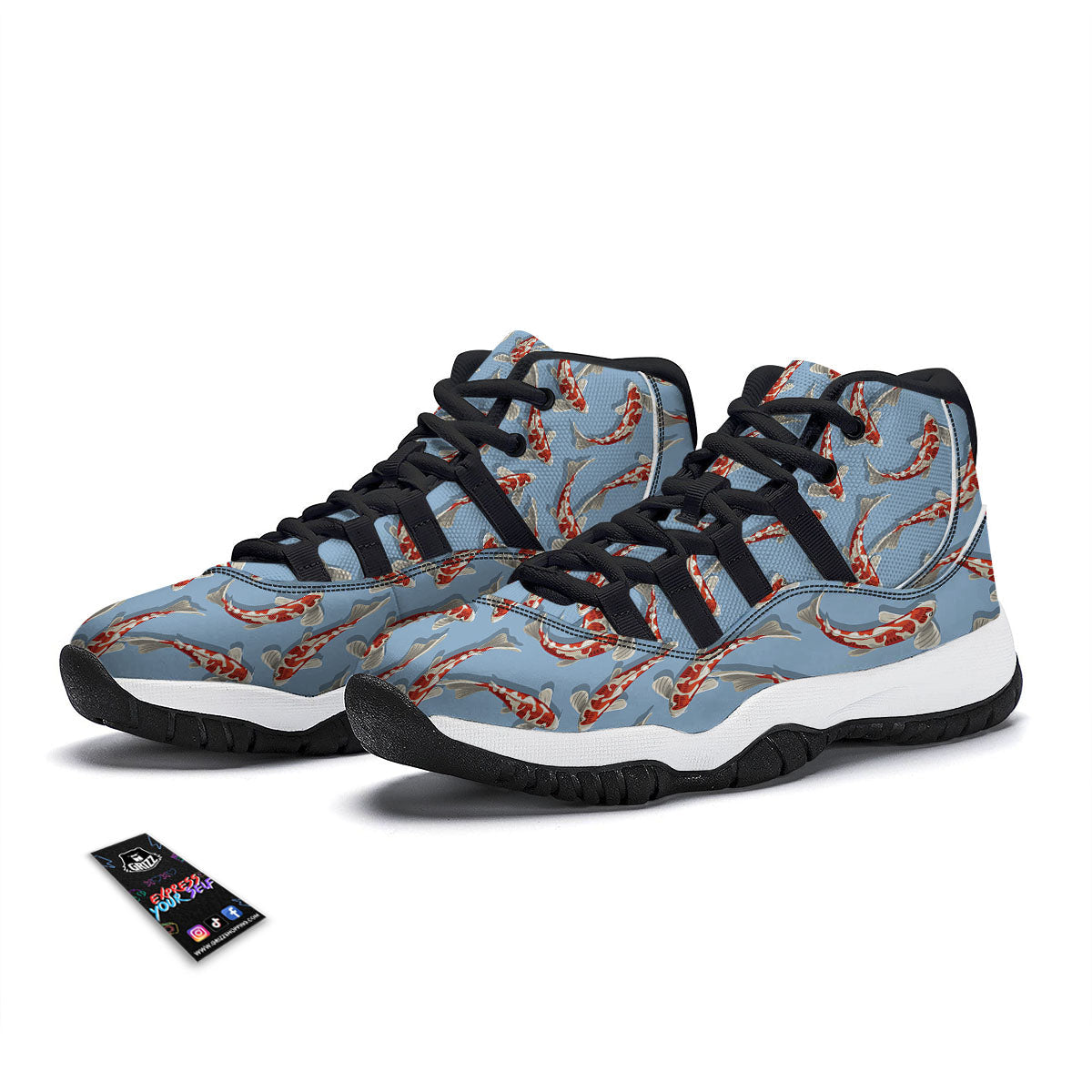 Cobweb Halloween Print Pattern Black Bball Shoes-grizzshop