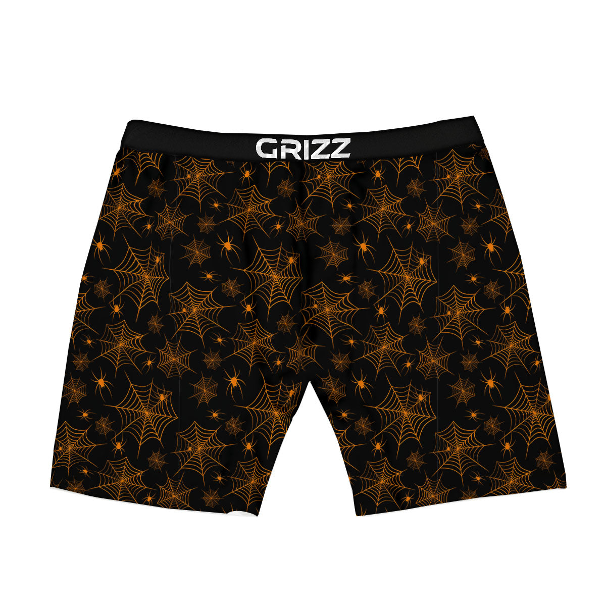 Cobweb Halloween Print Pattern Boxer Briefs-grizzshop