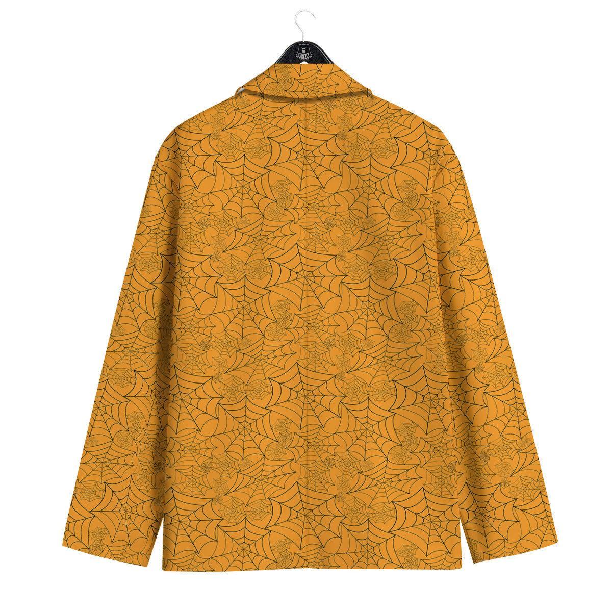 Cobweb Horror Print Men's Sport Coat-grizzshop