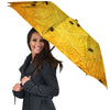 Cobweb Yellow Print Umbrella-grizzshop