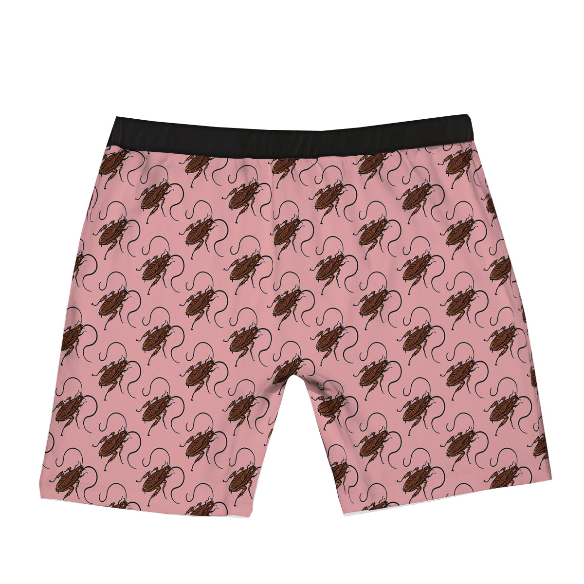 Cockroach Pink Print Pattern Boxer Briefs-grizzshop