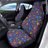 Cocktail Watercolor Print Pattern Car Seat Covers-grizzshop