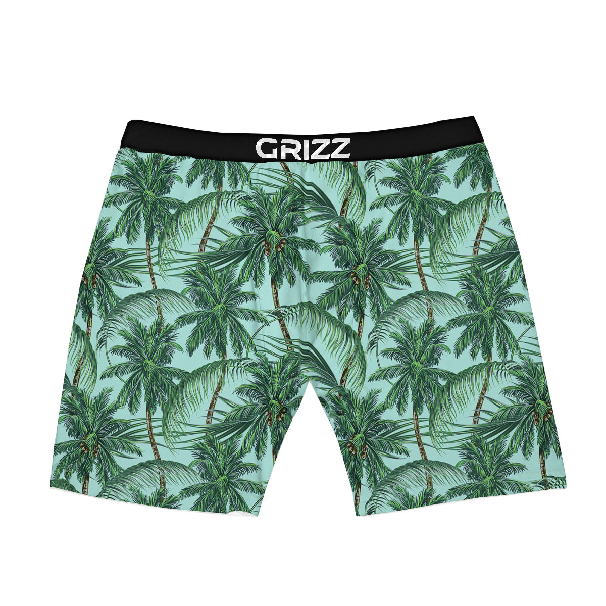 Coconut Tree Vintage Print Pattern Boxer Briefs-grizzshop
