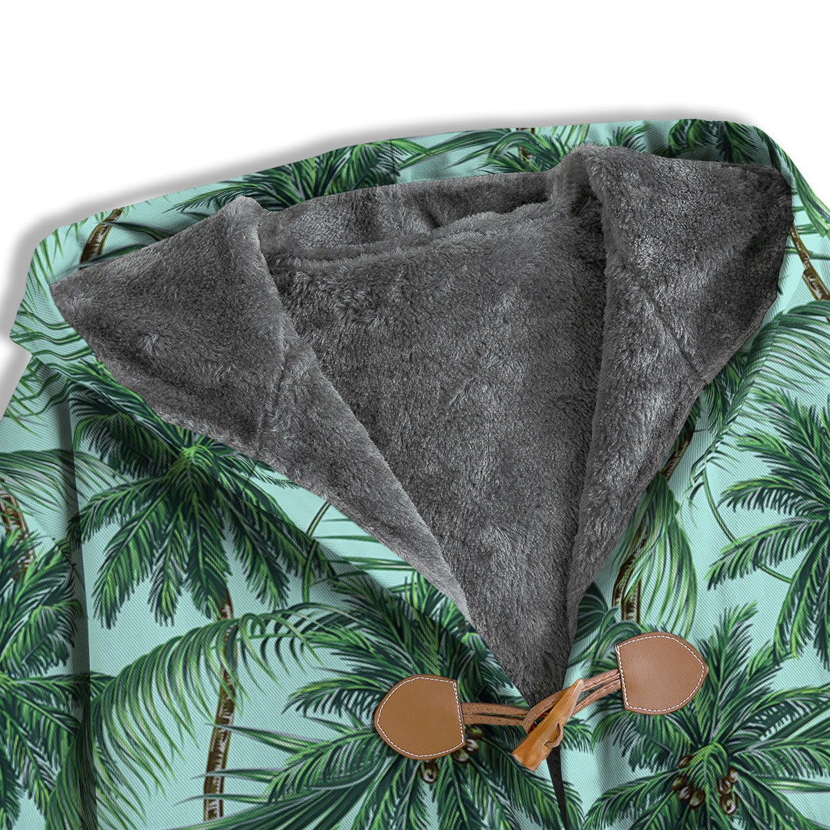Coconut Tree Vintage Print Pattern Men's Windbreaker Jacket-grizzshop