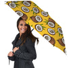 Coconut Yellow Print Pattern Umbrella-grizzshop