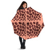 Coffee Bean Vintage Print Pattern Umbrella-grizzshop